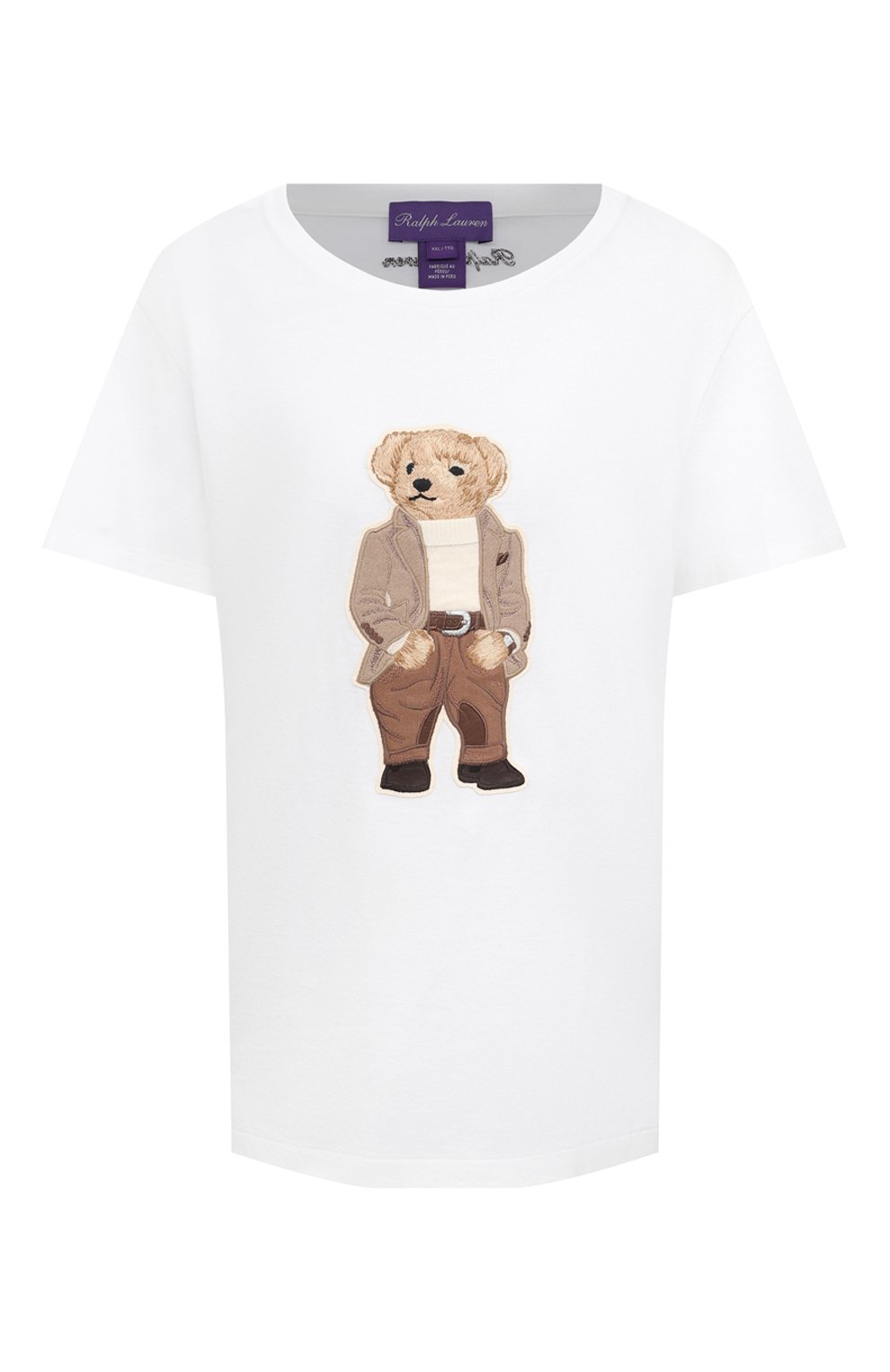 Хлопковая футболка RALPH LAUREN, арт. 293829127, фото 1