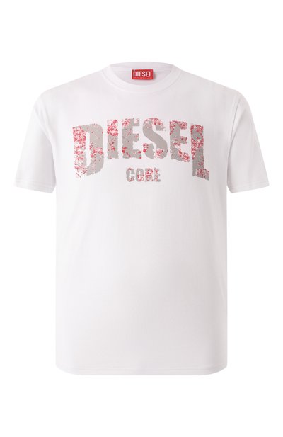 Мужская хлопковая футболка DIESEL, арт. A17268/0PLAT