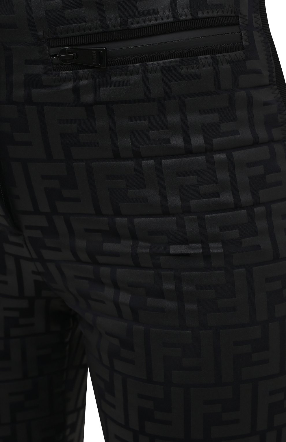 Брюки FENDI черного цвета по цене 116000 руб., арт. FAB221 AEQX, фото 5 Брюки FENDI, арт. FAB221 AEQX, фото 5