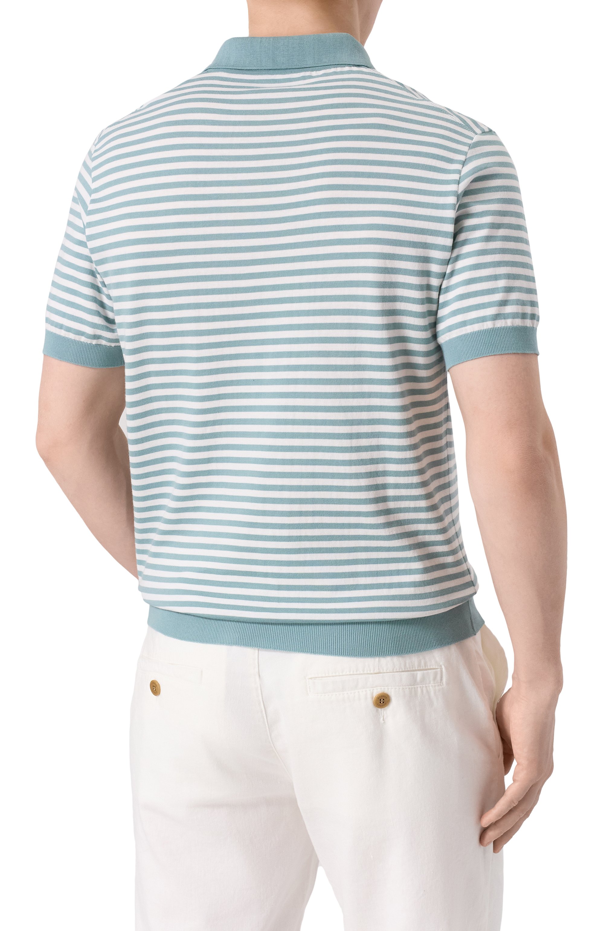 Хлопковое поло PAUL&SHARK, арт. 25411613, фото 4