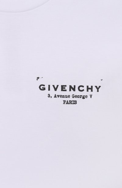 Хлопковая футболка GIVENCHY, арт. H31224, фото 3