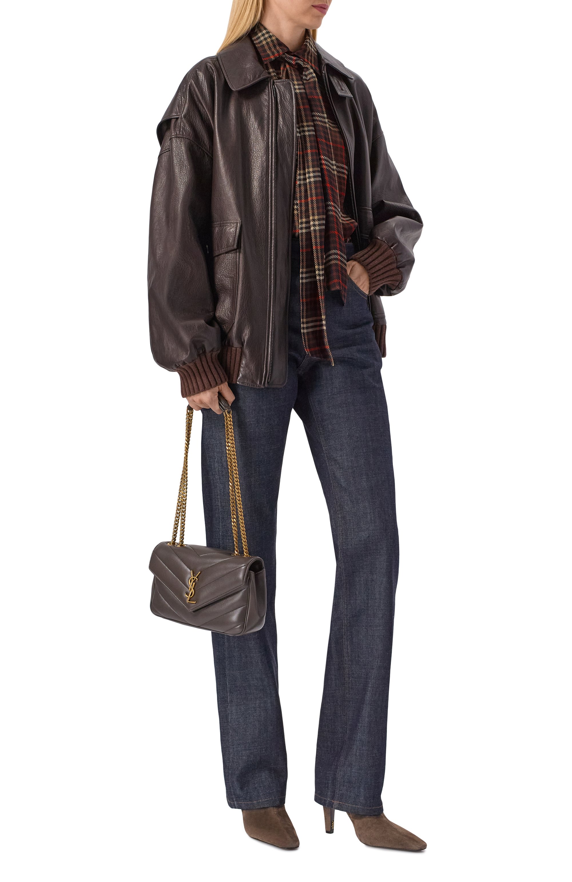 Сумка loulou small SAINT LAURENT, арт. 801437/AAEAX, фото 7