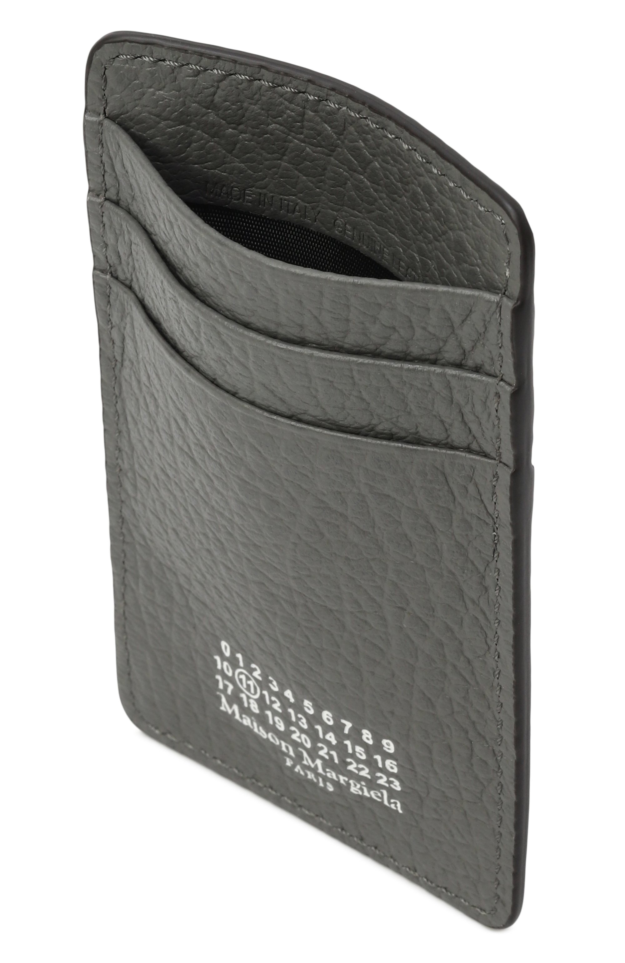 Кожаный футляр для кредитных карт MAISON MARGIELA, арт. SA1VX0017/P4455, фото 3