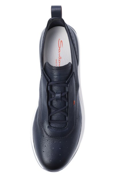 Кожаные кроссовки innova SANTONI, арт. MBIG22073BGRTEVU, фото 5