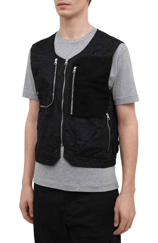 Жилет Stone Island Shadow Project 7419G0103 Чёрный  7419G0103 Фото 3