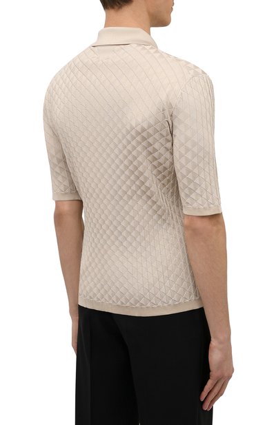 Шелковое поло BOTTEGA VENETA, арт. 682473/V1L00, фото 4