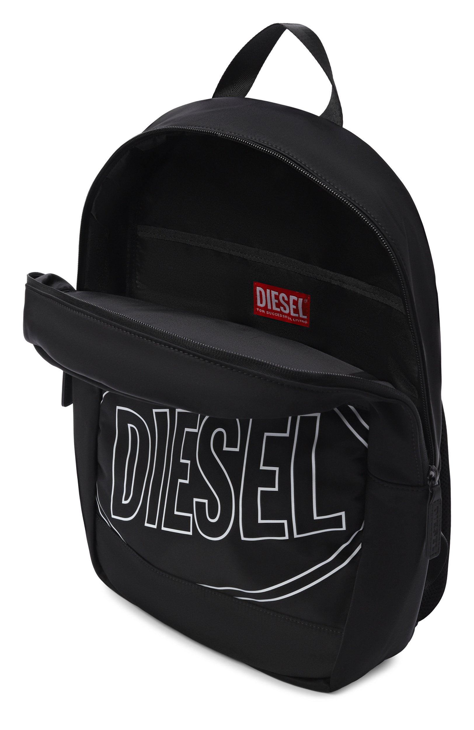 Рюкзак wcircle DIESEL черного цвета по цене 14500 руб., арт. J03136/KXBEW, фото 3 Рюкзак wcircle DIESEL, арт. J03136/KXBEW, фото 3