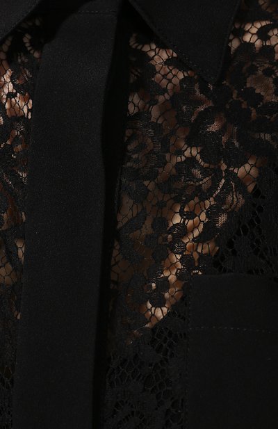 Хлопковая блузка GIVENCHY, арт. BW60BE206B, фото 5