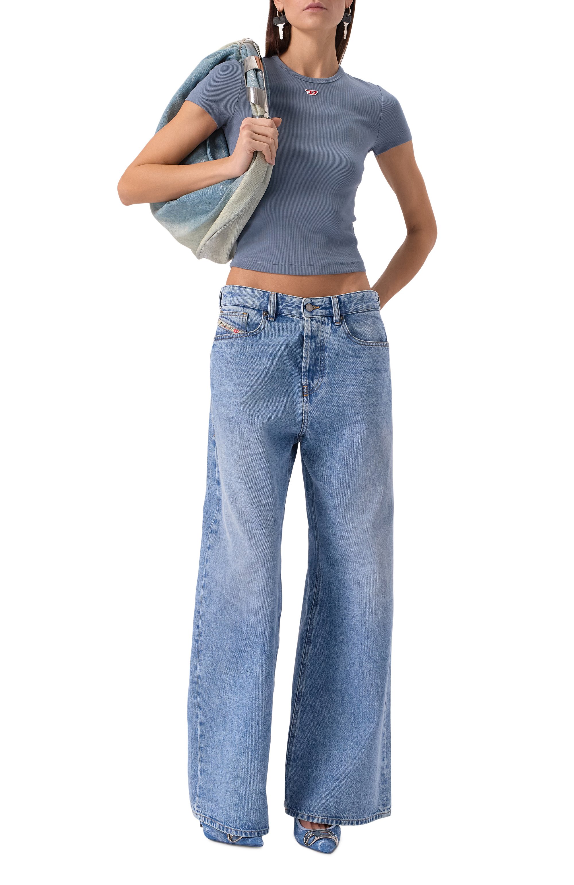 Хлопковый топ DIESEL, арт. A14961/0EJAI, фото 2