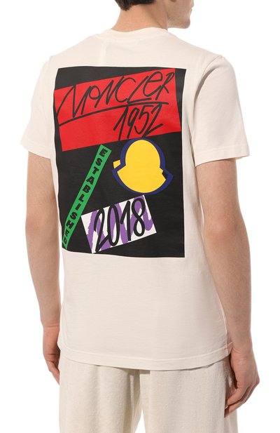 Хлопковая футболка 2 moncler 1952 MONCLER GENIUS, арт. 8C00014M2326, фото 4