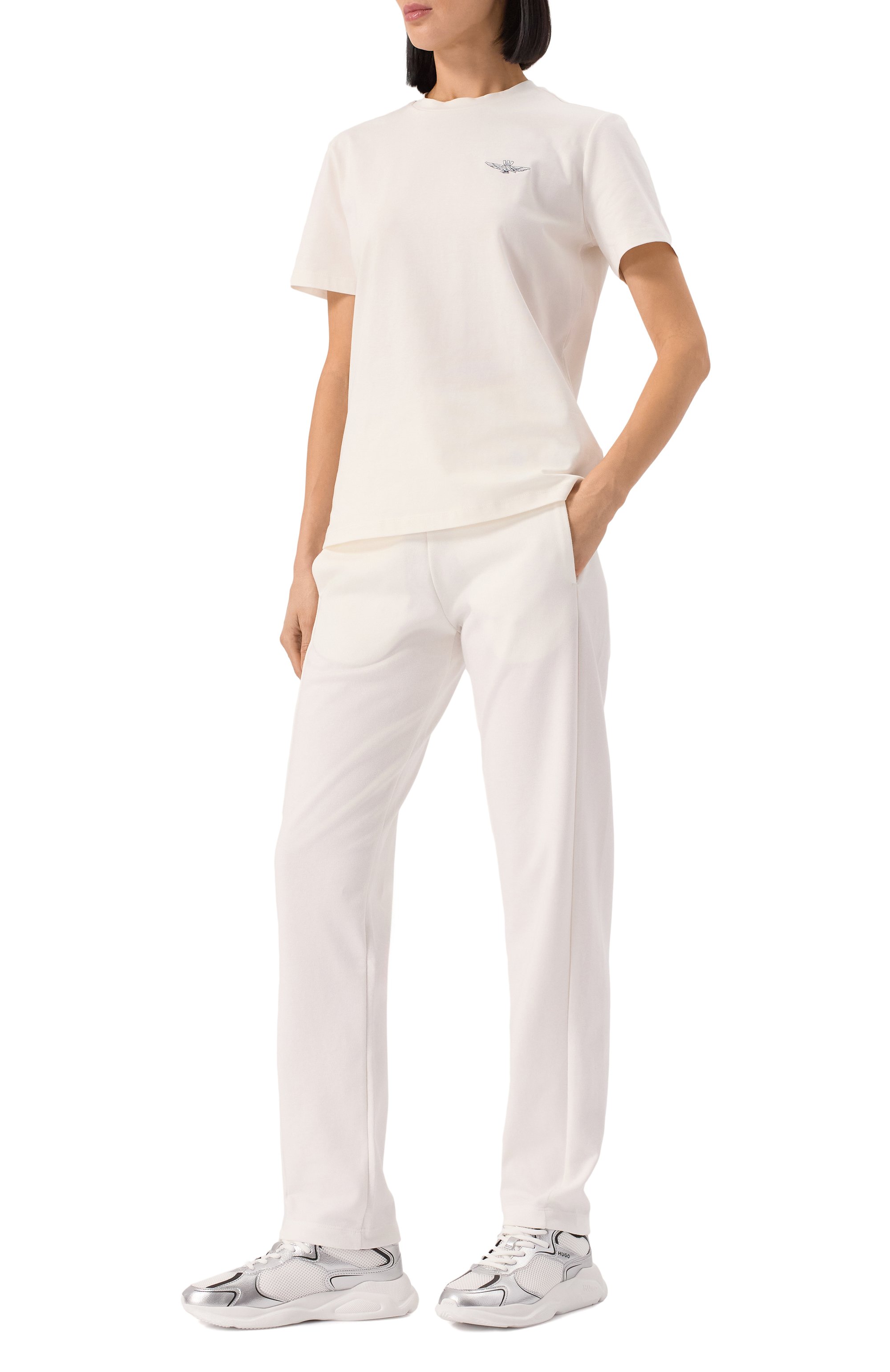 Хлопковые брюки AERONAUTICA MILITARE, арт. PF966DF582, фото 2