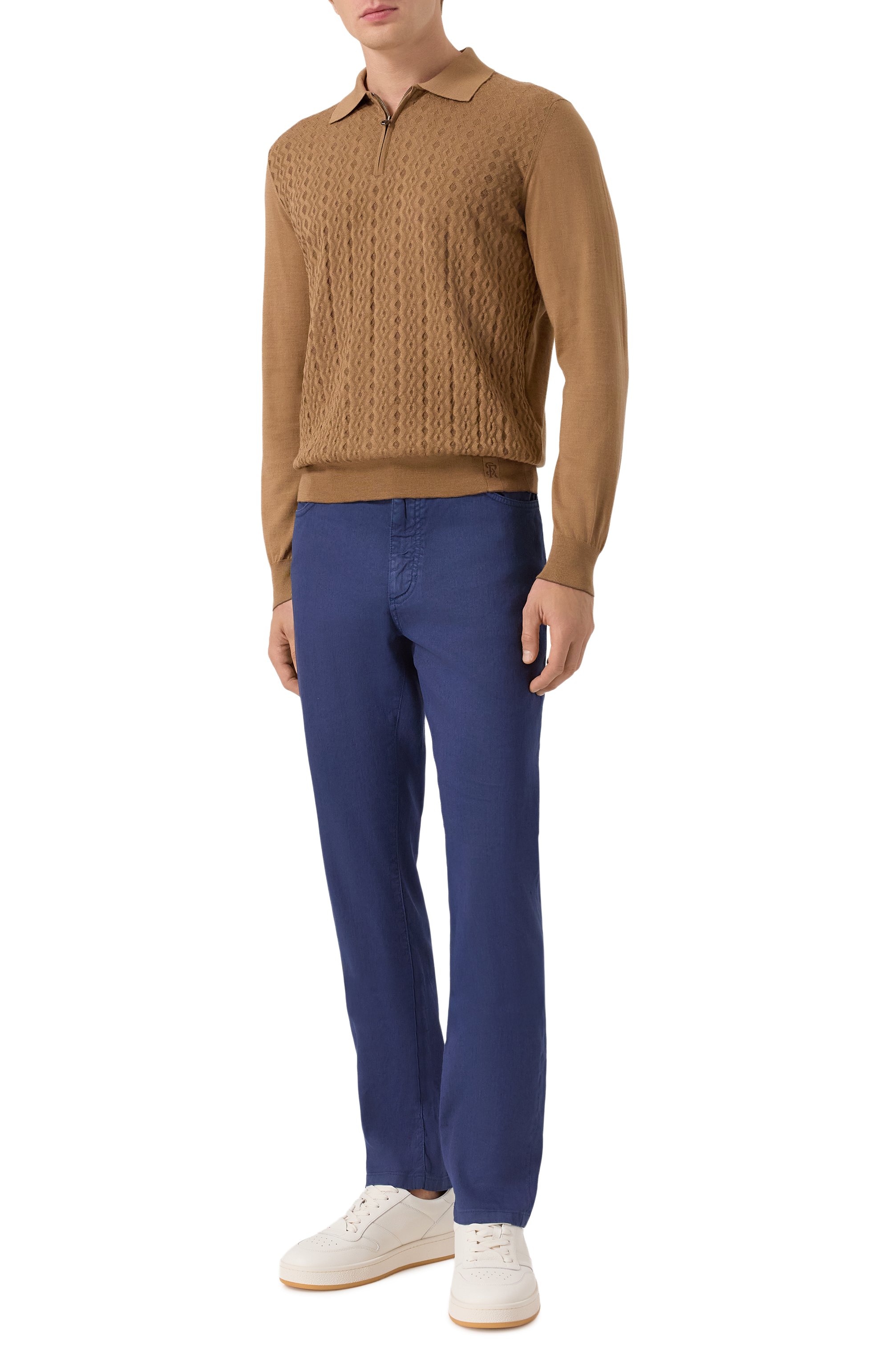 Поло из шерсти и шелка STEFANO RICCI, арт. KE08017P30/E25475, фото 2