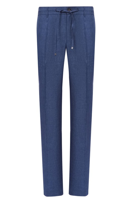 Льняные брюки Berwich SPIAGGIA 20/LM104 Синий SPIAGGIA 20/LM104