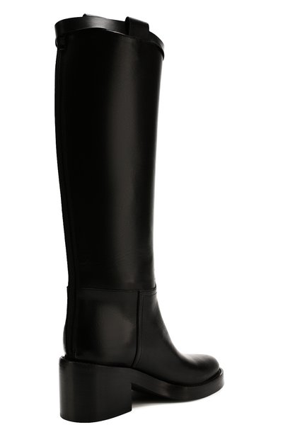 Кожаные сапоги ANN DEMEULEMEESTER, арт. 1914-2804-366-099, фото 4