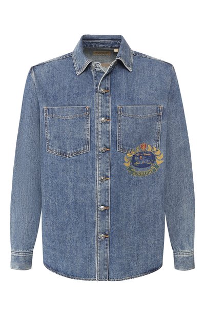 Джинсовая рубашка BURBERRY, арт. 8005278, фото 1