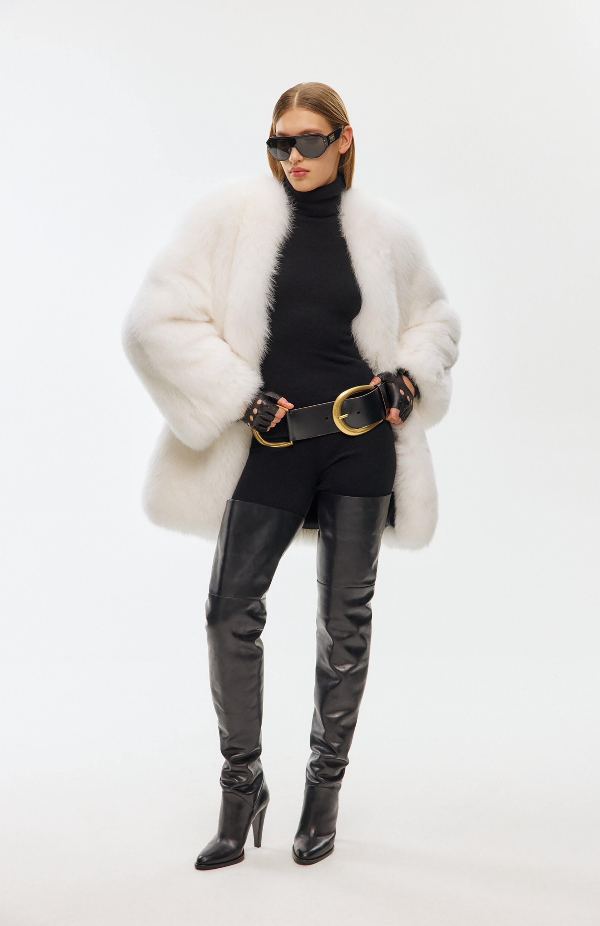 Шуба из лисы GIULIA GURMAN, арт. J3W40, фото 7