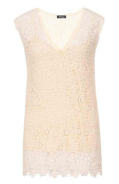 Женский хлопковый топ KITON, арт. D61429K0883G