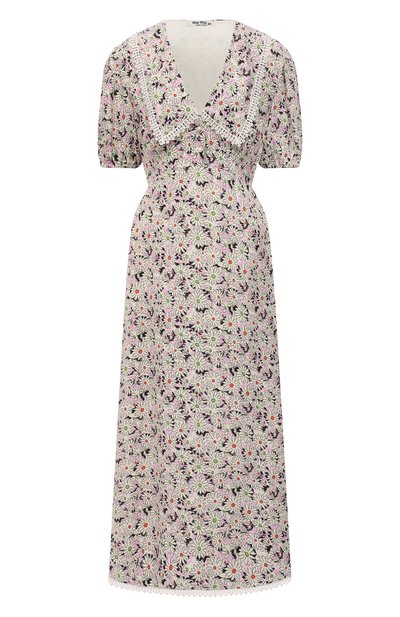 Женское платье из вискозы MIU MIU, арт. MF4364-1ZP6-F0BDK