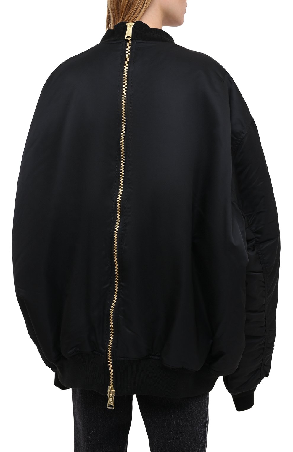 Двусторонний бомбер VETEMENTS, арт. WAH21JA001 1307/BLACK/WHITE, фото 5