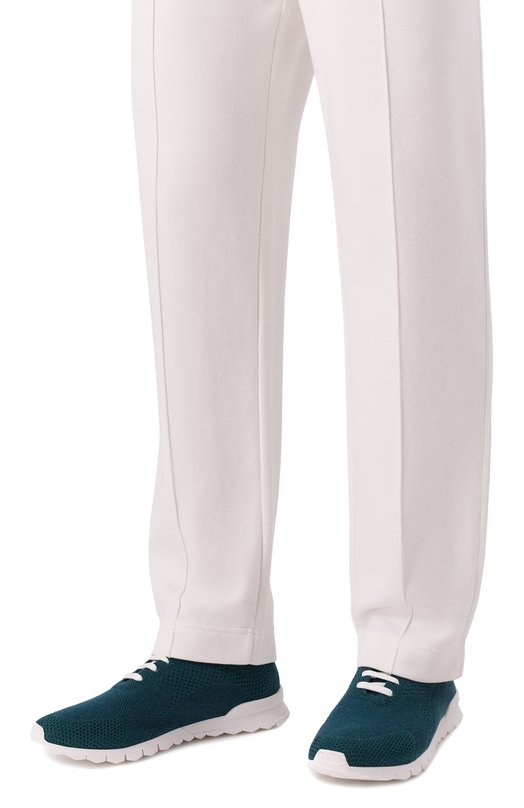 Текстильные кроссовки Kiton USSFITSN0084750 Зелёный  USSFITSN0084750 Фото 3