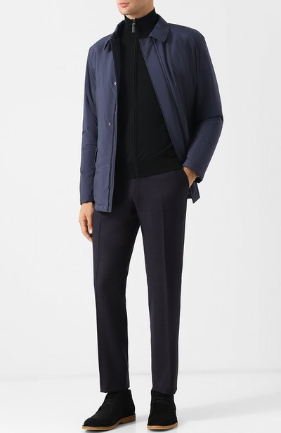 Шерстяной кардиган BRIONI черного цвета по цене 105500 руб., арт. UMT20L/0ZK18, фото 2 Шерстяной кардиган BRIONI, арт. UMT20L/0ZK18, фото 2