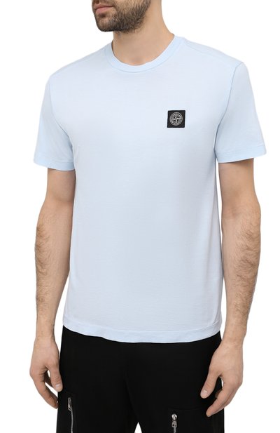 Хлопковая футболка STONE ISLAND, арт. 741524113, фото 3