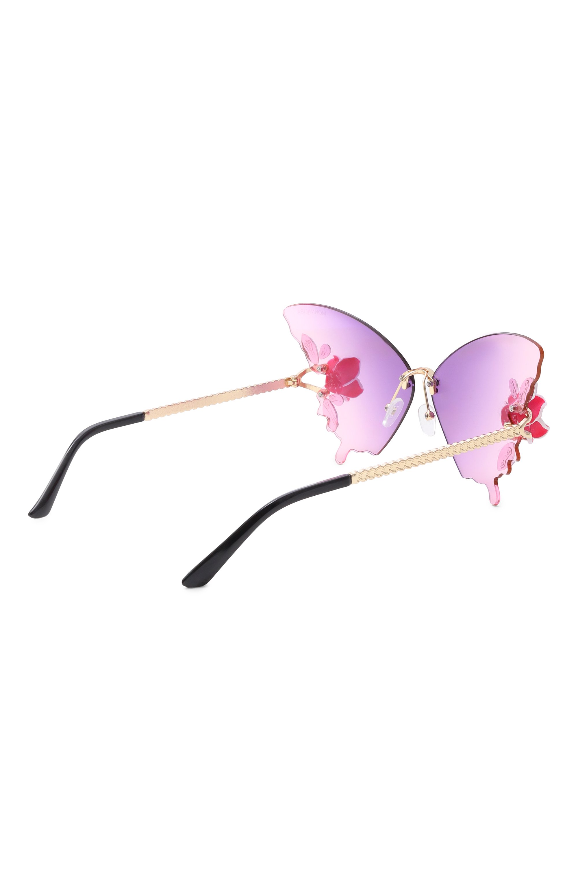 Солнцезащитные очки MONNALISA сиреневого цвета по цене 12000 руб., арт. 19G020, фото 3 Солнцезащитные очки MONNALISA, арт. 19G020, фото 3