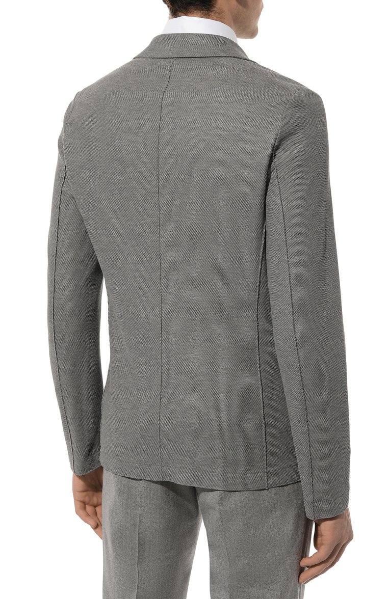 Хлопковый пиджак HARRIS WHARF LONDON, арт. C8P22PPR, фото 6