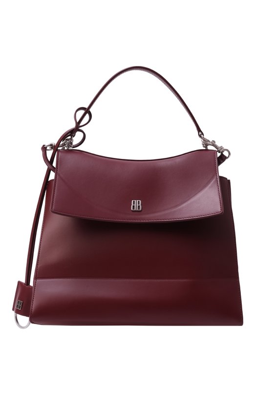 Сумка Nano Handbag medium Balenciaga 829293/2ABT0 Бордовый 829293/2ABT0