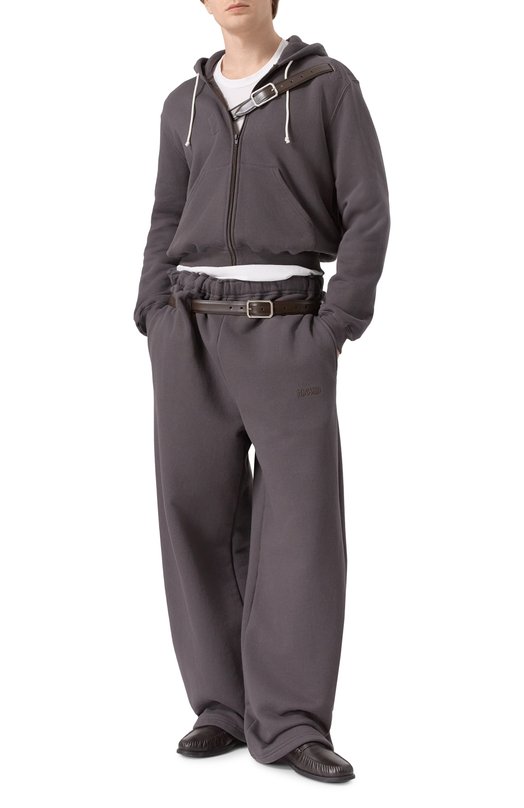 Хлопковая толстовка Magliano MGSS26H001012 Коричневый  MGSS26H001012 Фото 2