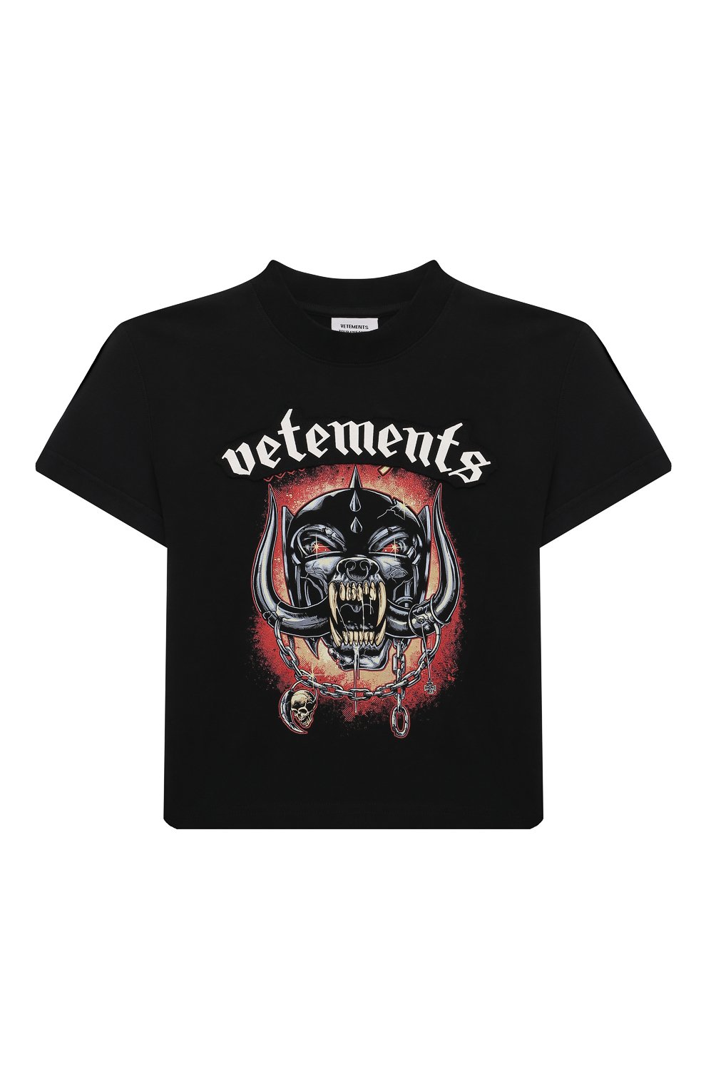 Хлопковая футболка VETEMENTS, арт. KA10TR420B, фото 1