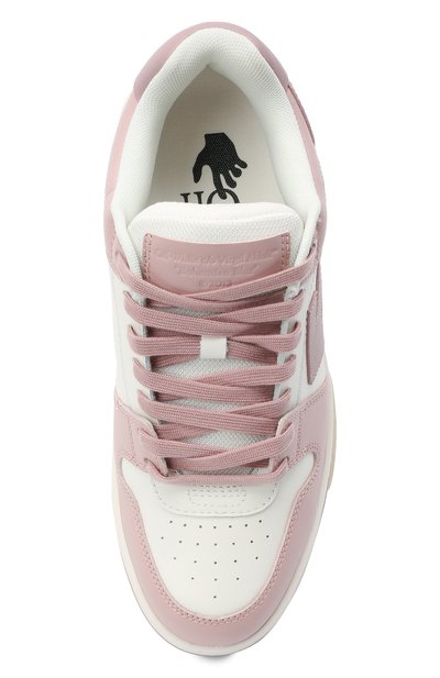 Комбинированные кроссовки out of office OFF-WHITE, арт. 0WIA259R21LEA0010131, фото 5