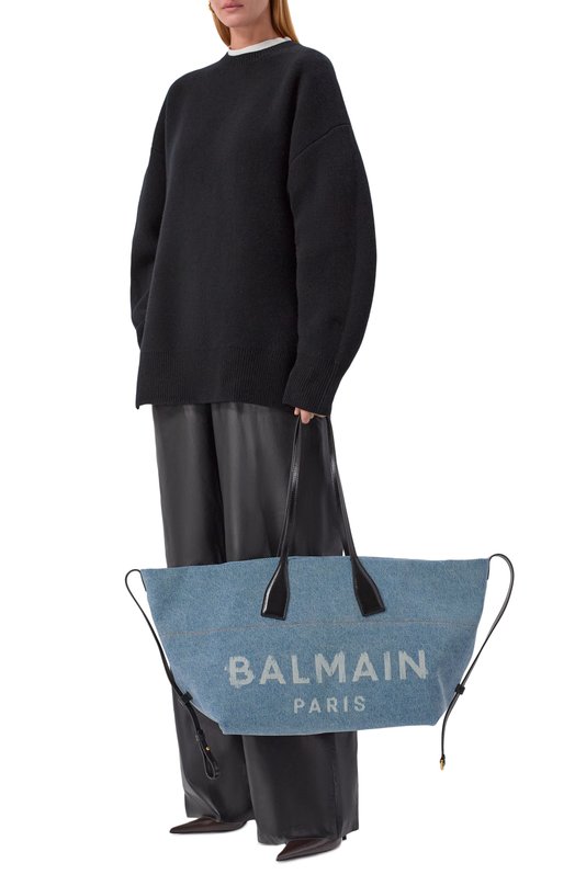 Сумка-тоут Track Balmain FN1FI015/TDDX Голубой  FN1FI015/TDDX Фото 7