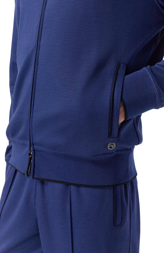 Шерстяной кардиган Stefano Ricci K909049R31/T25302/64 Синий  K909049R31/T25302/64 Фото 5