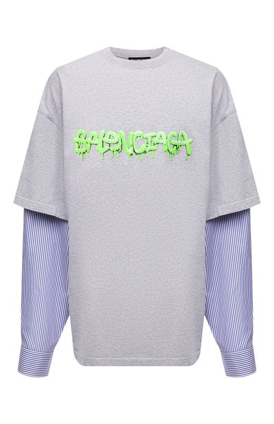 Хлопковый лонгслив BALENCIAGA, арт. 671401/TLVF1, фото 1