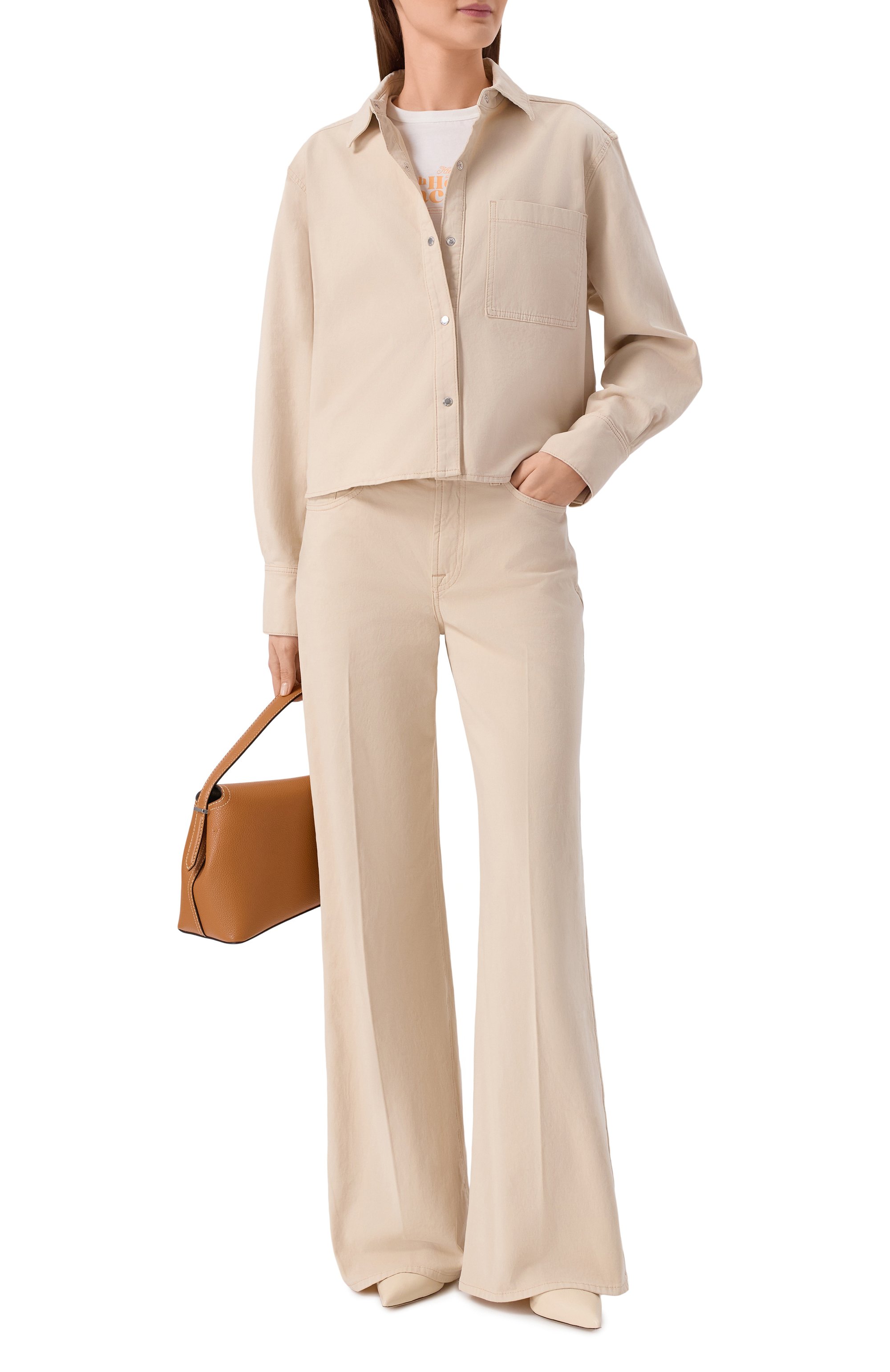 Джинсовая рубашка ivy 7 FOR ALL MANKIND, арт. 7U7J0E39-3C5, фото 2