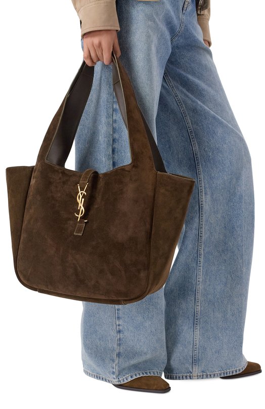 Сумка-тоут Le 5 à 7 Bea Saint Laurent 763435/008IW Коричневый  763435/008IW Фото 2