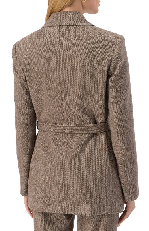 Шерстяной жакет Antonelli Firenze K3009P/897C Бежевый  K3009P/897C Фото 4