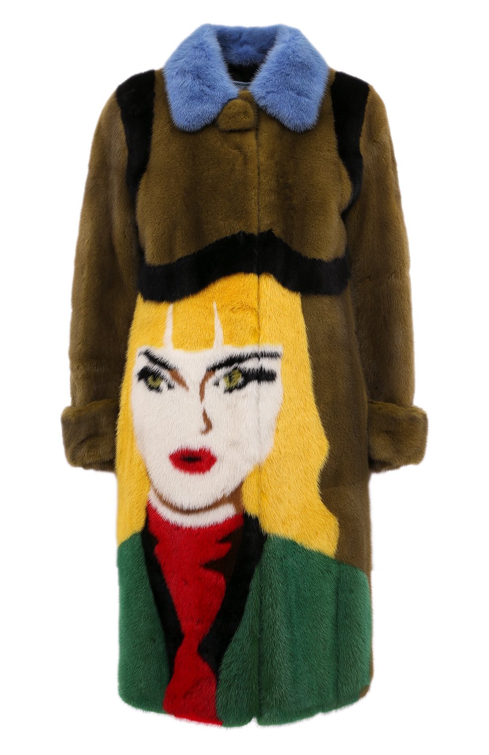 Шуба из норки PRADA, арт. 166392-1HFV-F0092, фото 1