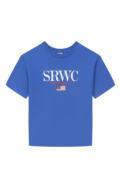 Хлопковая футболка SPORTY AND RICH, арт. T004863177BL120