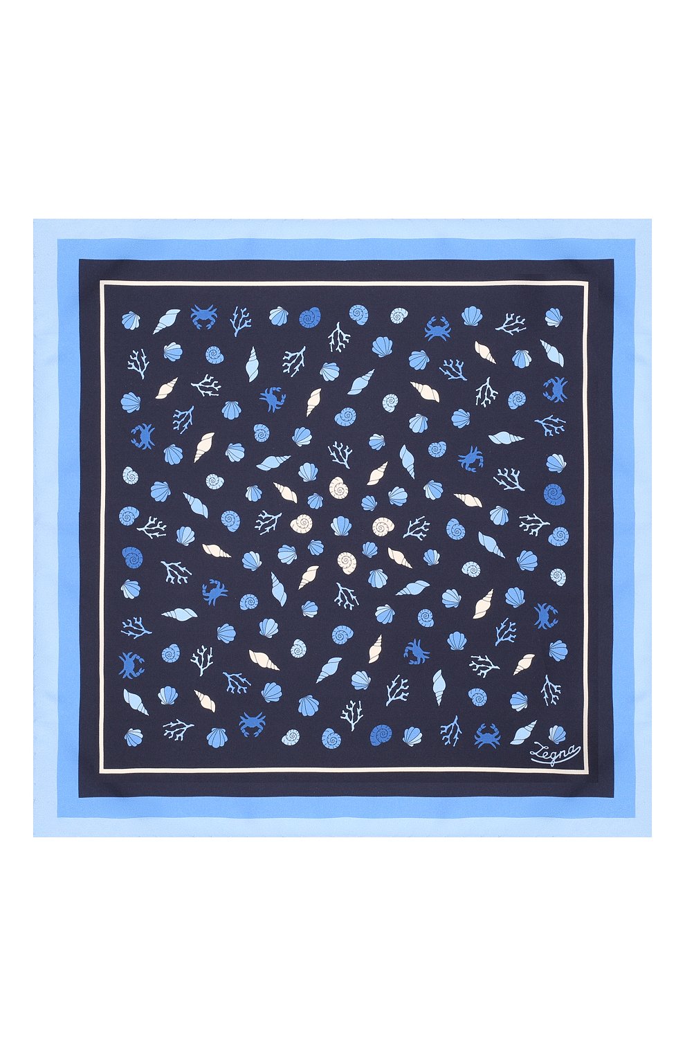 Шелковый платок ZEGNA, арт. Z3J07A/39A, фото 3