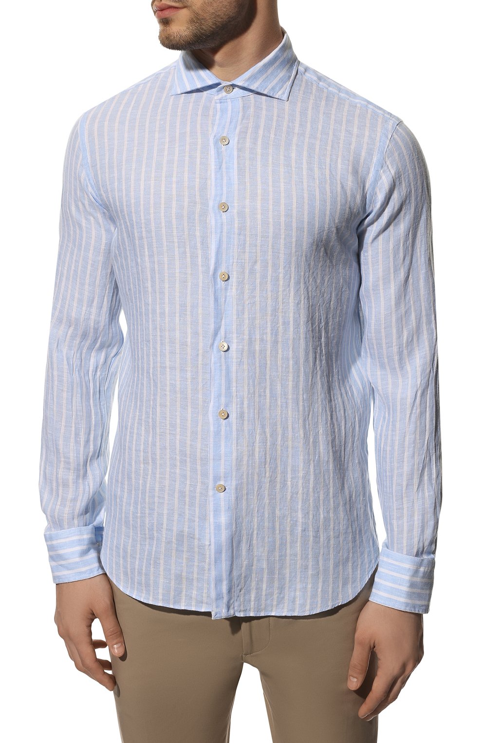 Льняная рубашка ALESSANDRO GHERARDI, арт. BP1L-3S-7T/K050, фото 3