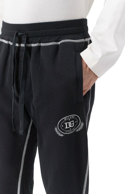 Хлопковые брюки DOLCE & GABBANA, арт. GZ12AZ/G7N0N, фото 5