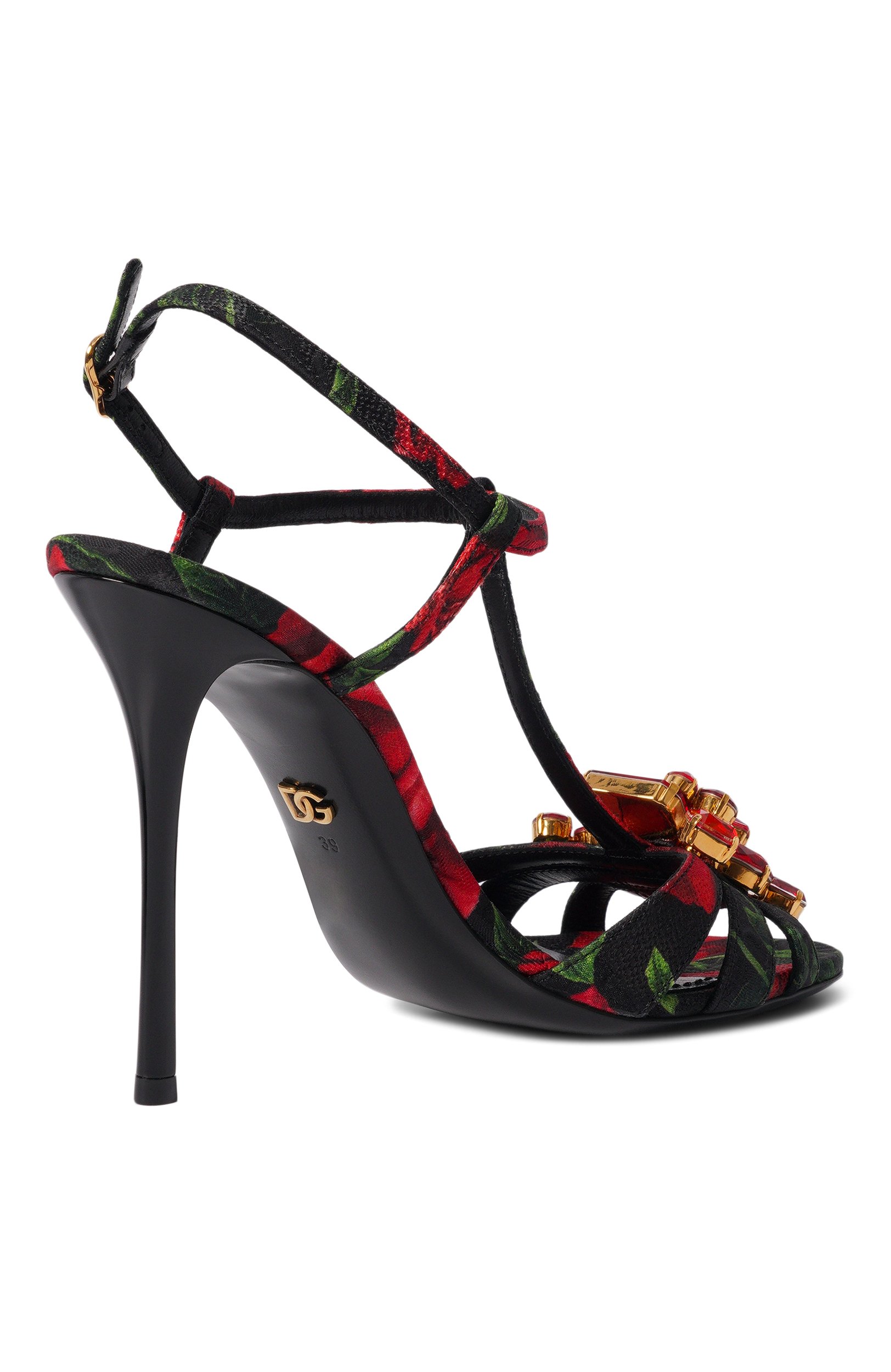 Текстильные босоножки keira 2.0 105 DOLCE & GABBANA разноцветного цвета по цене 182000 руб., арт. CR1959/A0745, фото 5 Текстильные босоножки keira 2.0 105 DOLCE & GABBANA, арт. CR1959/A0745, фото 5