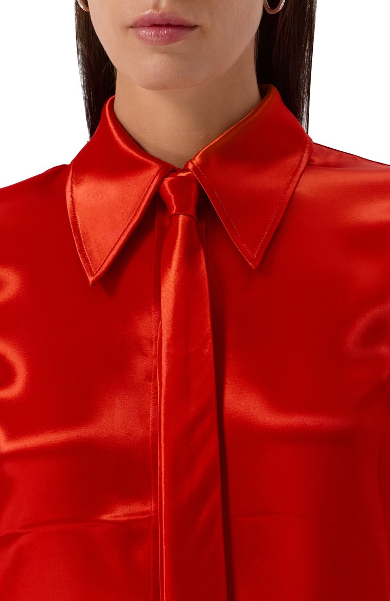 Атласная блузка JIL SANDER, арт. J03DL0183-J66147, фото 1