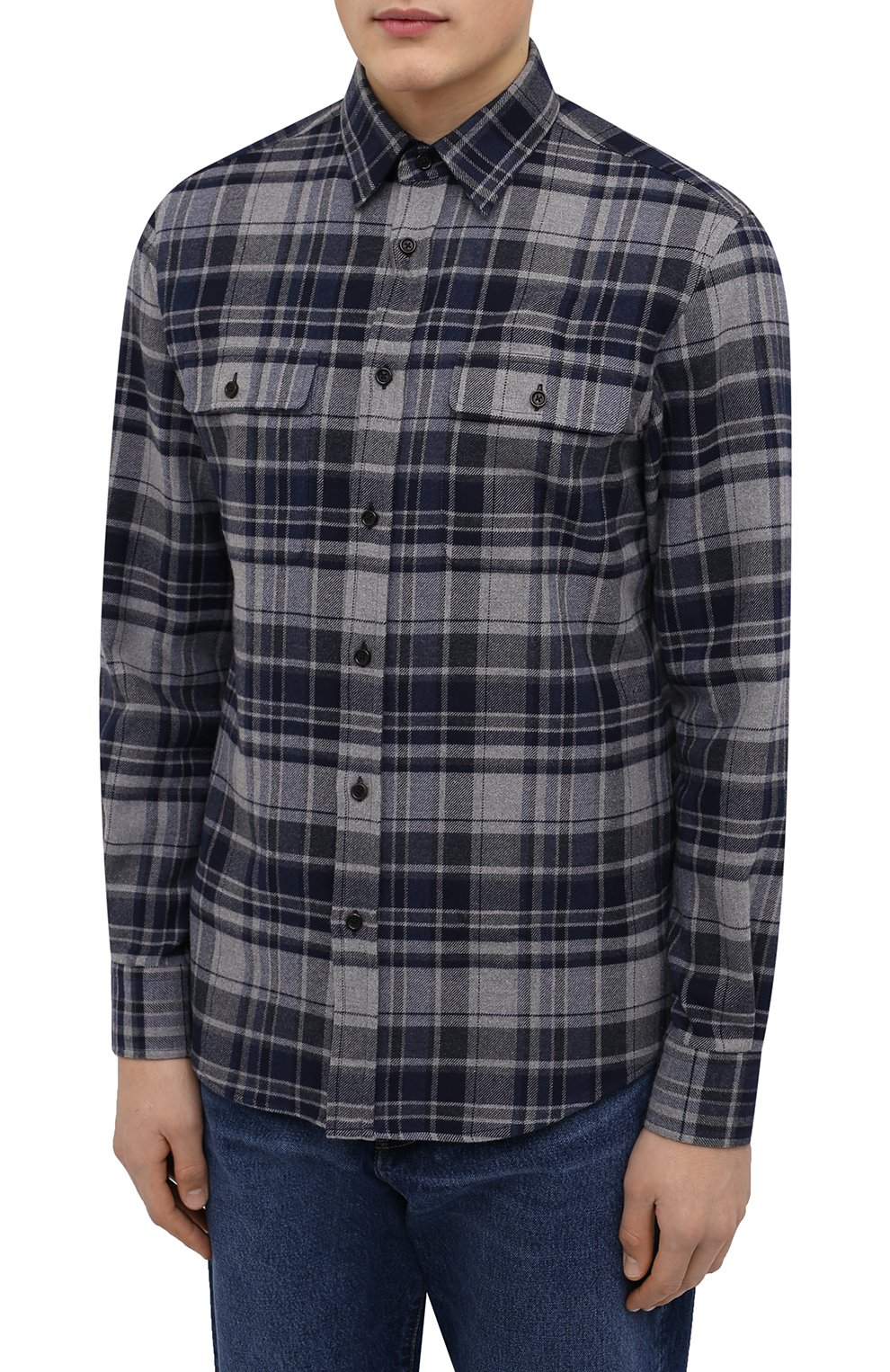 Хлопковая рубашка RALPH LAUREN, арт. 790856145, фото 3