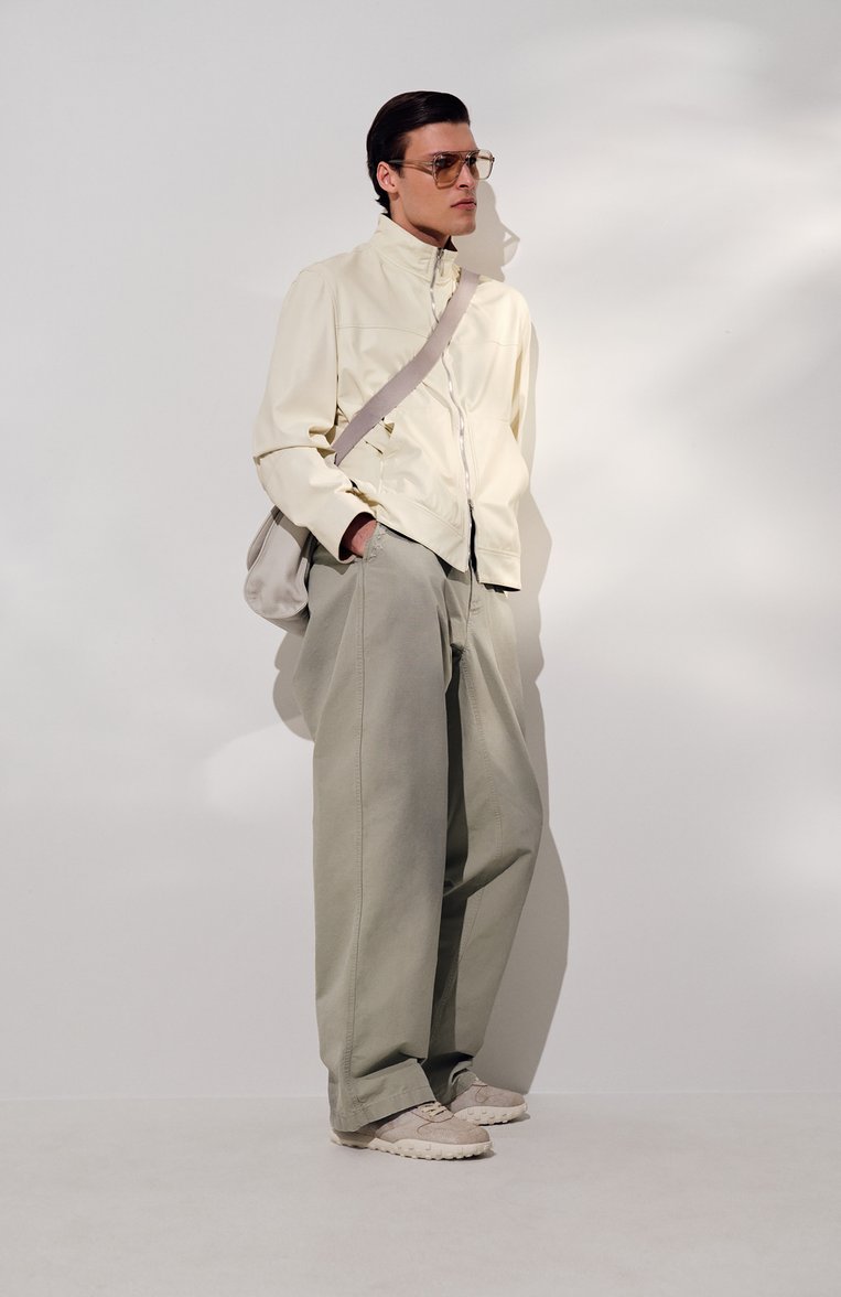 Кожаные кроссовки moon JIL SANDER, арт. J32WS0056/P5342, фото 1