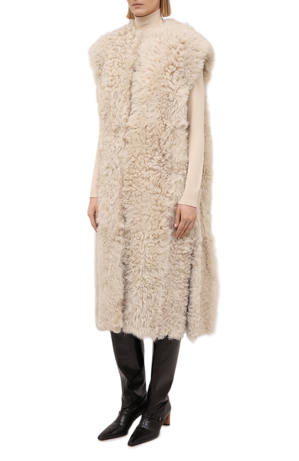 Шуба из овчины ISABEL MARANT, арт. MA0841-20H008I/GELT0NIA, фото 6