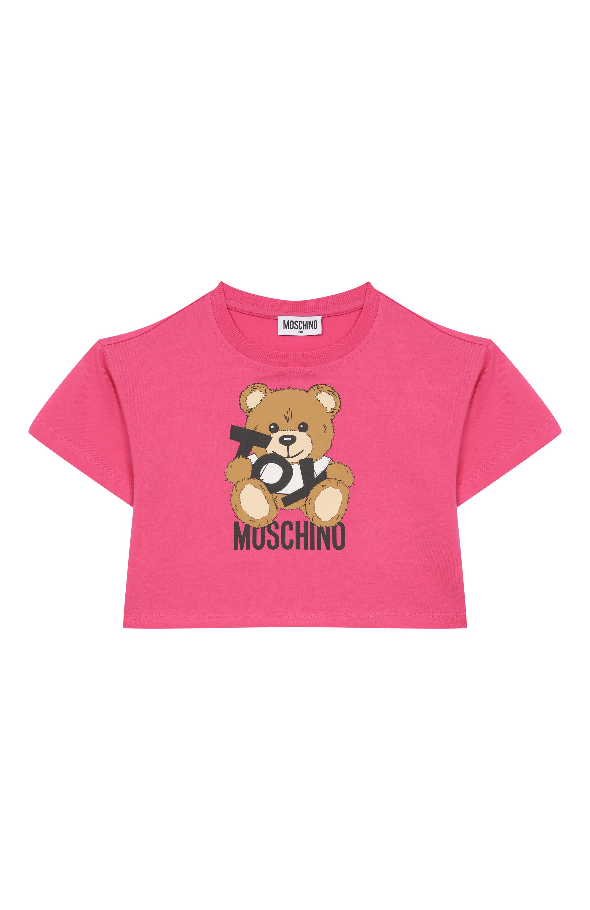 Хлопковая футболка MOSCHINO, арт. HDM060/LBA00/4-8, фото 1