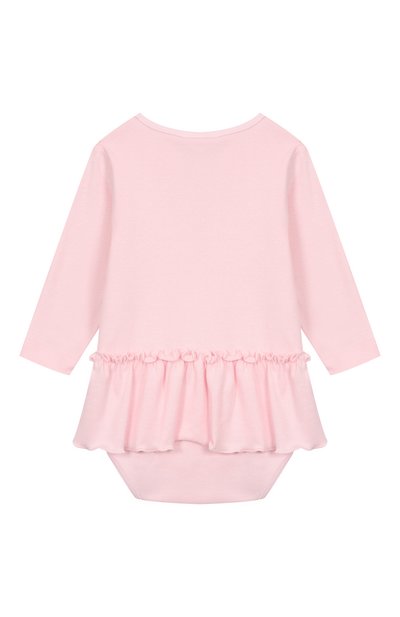 Хлопковое боди SANETTA розового цвета по цене 8305 руб., арт. 324765, фото 2 Хлопковое боди SANETTA, арт. 324765, фото 2